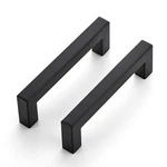 Ravinte 30 Pack 4 Inch Kitchen Square Cabinet Handles Matte Pulls Black.... Fixed Price $74.49.