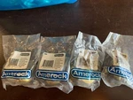 Polished Brass 1-1/4 Inch Cabinet Door Knobs 4-PACKS Amerock #554 New!. Fixed Price $7.99.