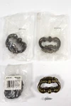 (4) Amerock Burnished Brass Ring Decorative Drawer Pull BP764-AE Nos. Fixed Price $12.29.