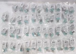 Liberty Seaglass Vintage Aqua & Nickel Cabinet Knob (lot Of 43) P31017C-MUL-C. Fixed Price $250.25.