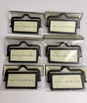6 Pottery Barn Front Mounted Hardware Label Drawer Pull Antique Bronze Finish. Fixed Price $32.00.