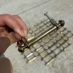 Vintage Amerock Brass Drawer Cabinet Pull Handle Lot Of 43, 761-1, Rd 1979. Fixed Price $40.00.