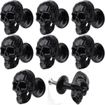 8 Pack Skull Skeleton Cabinets Knobs, Single Hole Pull Handle For Drawer Ward.... Fixed Price $35.28.
