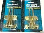 Lot Of New Ultra Hardware #60892 Heavy Duty Brass Door Guard $16 + Free Ship. Fixed Price $16.00.