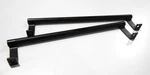 (2) Emtek Select 84085.EDGRUS19.SMUS19 10" Smooth Cabinet Edge Pull Flat Black. Fixed Price $34.86.
