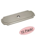 *10 Pack* Cosmas Cabinet Hardware Satin Nickel Knob Backplates #B-112SN. Fixed Price $22.94.
