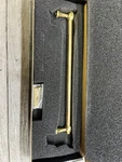 Alno A980-8-PB/NL Royale 8" Center To Solid Brass Cabinet Handle. Fixed Price $35.99.