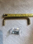 Belwith PW355-3 Wire Pull 4" Polished Brass, Part 50+ Free Shipping. Fixed Price $5.00.