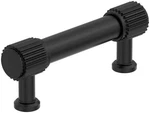 Amerock BP37802 Farewind 3" Center To Fluted Bar Cabinet - Black. Fixed Price $12.99.