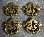 Vintage Keeler Brass Kbc Cabinet Door / Drawer Pulls Handles - Set Of 4. Fixed Price $32.00.