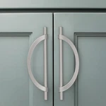 Brushed Satin Nickel Cabinet Pulls - 10 Pack, 7.5 Inch Handles For Kitchen. Fixed Price $98.99.
