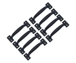 Qcaa Door Pull Handle, 6-1/2", Steel, Black, 8 Pack, Barn/gate/shed. Fixed Price $55.71.