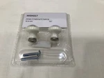 Ikea Hishult Retro White Porcelain Pack Of Drawer Knobs 23 Mm 7/8". Fixed Price $10.00.