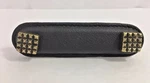 Vicenza Designs K1182 Tiziano Square 3IN Leather Pull Black Antique Brass $87. Fixed Price $35.00.