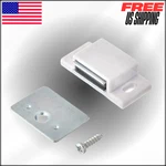 Shutter Hardware Single Magnetic Catch White/zinc 10PK 50631-R 15LB. Fixed Price $16.84.