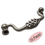 *10 Pack* Cosmas Cabinet Weathered Nickel Birdcage Handle Pulls #9993-96WN. Fixed Price $36.06.