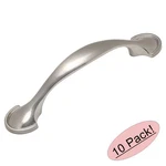 *10 Pack* Cosmas Cabinet Hardware Satin Nickel Handle Pulls #6632SN. Fixed Price $14.40.