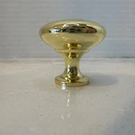 Amerock Allison Polished Brass Cabinet Knob 1-1/4 (32MM) Lot 7. Fixed Price $17.99.