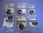 6 Amerock Cabinet Knobs Flat Black Bp 53012-FB. New Package. Fixed Price $24.99.