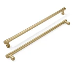 Khtumeware Pack 12IN Champagne Bronze Cabinet Pulls Brushed Brass Kitchen. Fixed Price $66.07.
