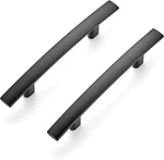 Ravinte 30 Pack 5-3/16'' Curved Cabinet Pulls Matte Black Kitchen Drawer. Fixed Price $59.00.