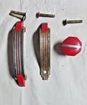 Amerock Red Line Cabinet Pulls And Knobs. Mid Century Modern Archirtect Salvage. Fixed Price $5.00.