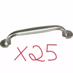 X25 Laurey Nantucket 3-3/4-INCH Satin Pewter Spoonfoot Cabinet Pull Box Of. Fixed Price $125.00.