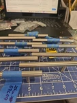 Lot (10) Allen Roth, Cabinet Pulls, 5.35" Long, 3" Center, Stainless Steel. Fixed Price $17.90.