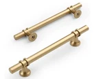 Amerdeco 10 Pack Matte Gold Cabinet Drawer Pulls Inch Hole Centers ZH0058. Fixed Price $29.99.