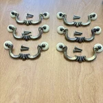 Keeler Brass Co Handles N10846 W/original Hardware 30 Piece Total Mcm 4". Fixed Price $23.55.