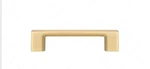 Richelieu Modern Brass Pull 96MM LOT-10 In Bag BP816096160. Fixed Price $12.00.