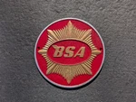 Large Cast Iron Bsa Gold Star Motorcycle Sign Plaque Dealer Store. Fixed Price $38.50.