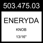 Ikea Eneryda Knob Chrome Plated 2 Pack 13/16" 503.475.03. Fixed Price $30.99.
