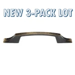 New 3-PACK Lot Amerock Classic Accents Antique English 3" Cabinet Pull BP3447-AE. Fixed Price $12.21.