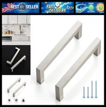 Ravinte 20 Pack Handles Square Cabinets Cupboard Brushed Nickel. Fixed Price $72.99.