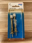 National Hardware Brass Finish Rigid Door Stops (2 Pack) V231 N154-192. Fixed Price $7.40.