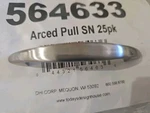 Design House 564633 3" Arced Cabinet Pull, Satin Nickel, Case Of 25. Fixed Price $12.00.