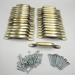 Lot Of 28 Liberty Brainerd P50122L-AB-U 3" Decorative Spoon Foot Pull + Screws. Fixed Price $17.99.