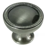 Mng 17021 1/4" Vanilla Border Knob - Satin Antique Nickel. Fixed Price $10.69.