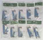 10 Betsy Fields Design Blue Ceramic 3" Cabinet Door Drawer Pulls Handles. Fixed Price $34.00.