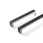 2 Pack Kitchen Cabinet Handles Matte Black Gold Pulls Modern Dres.... Fixed Price $39.38.