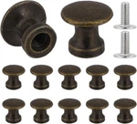 Kalione 12 Pcs 1/2 Inch Mini Drawer Pulls, Handles For Jewelry Box, Small Cabine. Fixed Price $14.68.