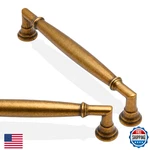 Asimerdeco 10 Pack Antique Brass Cabinet Pulls 5 INCH(128MM) Kitchen Han. Fixed Price $49.18.