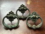 Vintage 1960S Kbc N3646 Victorian Baroque Design Brass Handle Drawer Pulls. Fixed Price $15.00.