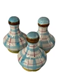 Set 3 Ganz Ceramic Drawer Pulls Knobs Blue White Screws. Fixed Price $13.80.