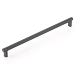 Emtek Select Cabinet Pull 12" C-c Rectangular Stem, Knurled Bar Flat Black. Fixed Price $50.40.