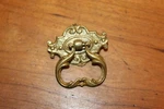 Beautiful Antique Kbc? Marked 2583 Cast Bronze Drawer Bail Drop Handle Pull M-80. Fixed Price $19.75.