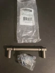 Liberty P23028-904-CP 3-3/4" Kitchen Cabinet Drawer Handle Pull Heirloom Silver. Fixed Price $9.99.