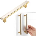 Nickel Gold Cabinet Pulls Kitchen Handles 5 Inch Screw Spacing Pa.... Fixed Price $27.80.