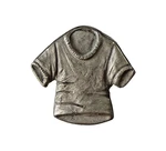 T-shirt Cabinet Knob Antique Matte Silver Emenee MK1115 Door Drawer Hardware. Fixed Price $14.99.